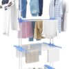 1 Séchoir à Linge Pliable 4 Niveaux